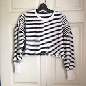 Primark Striped Cropped Sweater 8